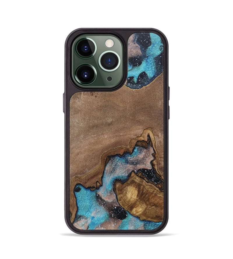iPhone 13 Pro Wood+Resin Phone Case - Maximus (Cosmos, 688435)