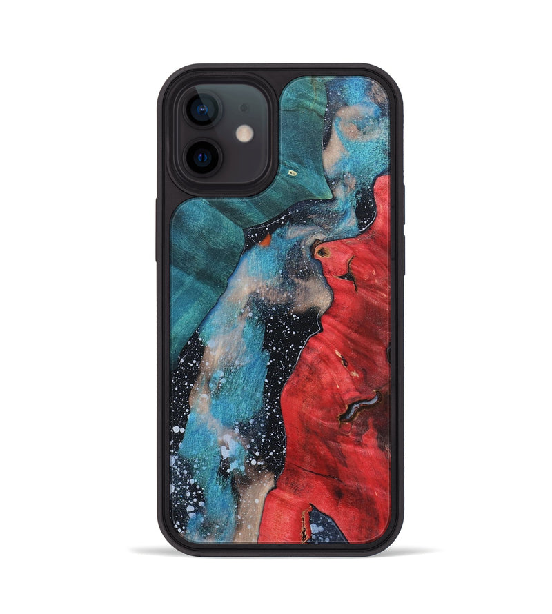 iPhone 12 Wood+Resin Phone Case - Moises (Cosmos, 688525)