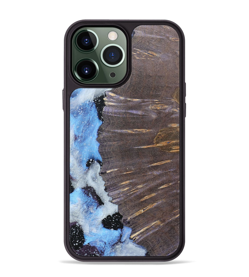 iPhone 13 Pro Max Wood+Resin Phone Case - Camryn (Cosmos, 688526)