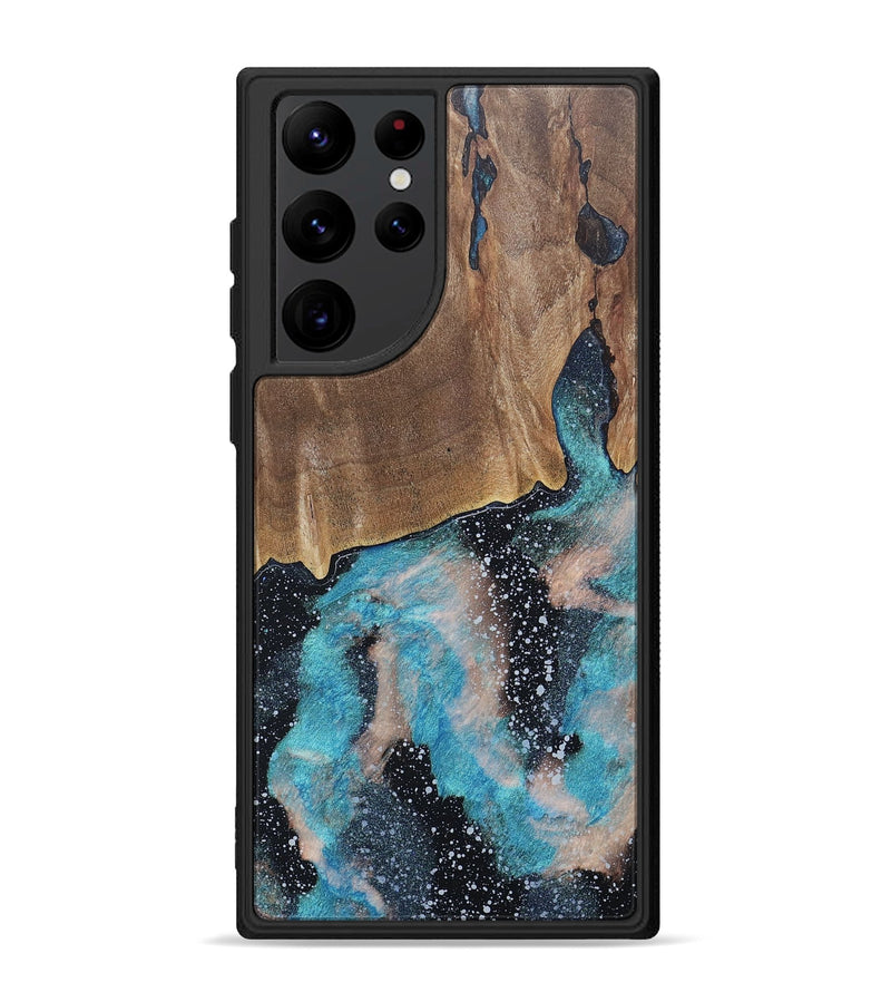 Galaxy S22 Ultra Wood+Resin Phone Case - Lorrie (Cosmos, 688530)