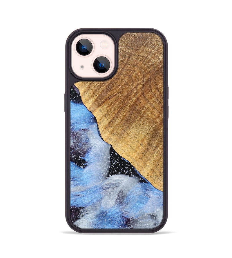 iPhone 14 Wood+Resin Phone Case - Olga (Cosmos, 688537)