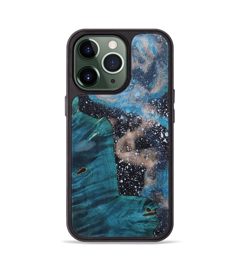 iPhone 13 Pro Wood+Resin Phone Case - Annabella (Cosmos, 688548)