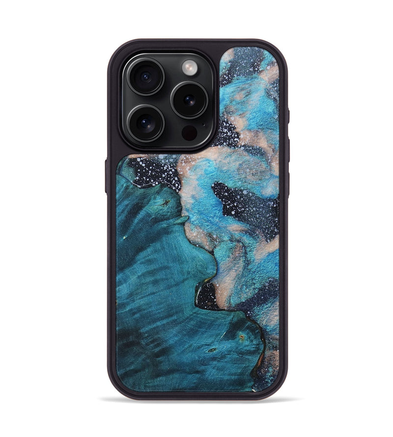 iPhone 15 Pro Wood+Resin Phone Case - Moises (Cosmos, 688551)