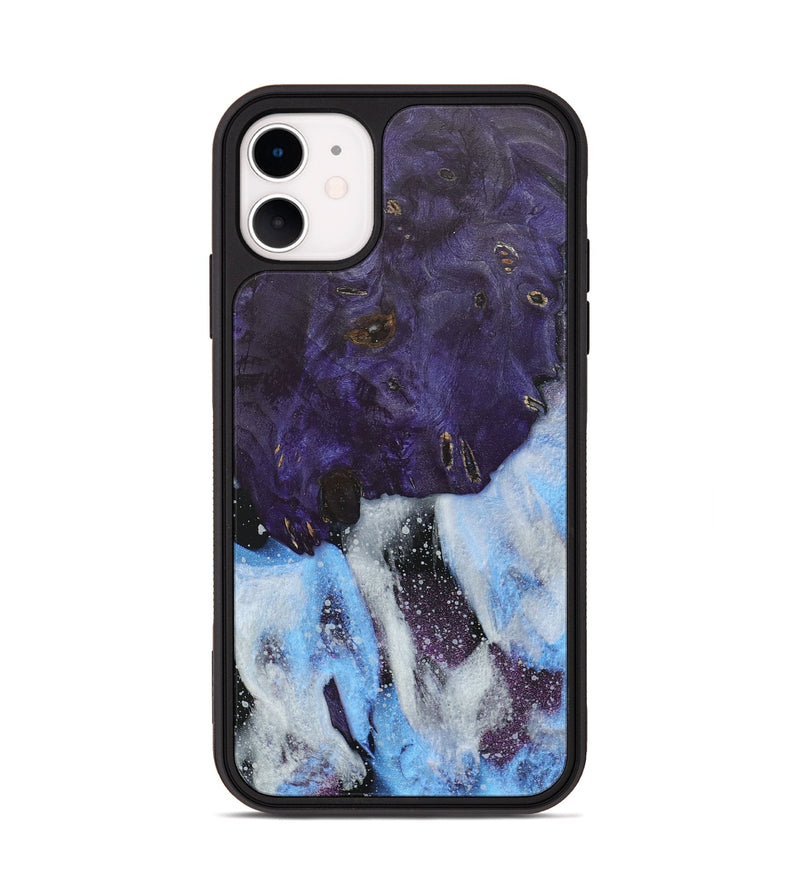 iPhone 11 Wood+Resin Phone Case - William (Cosmos, 688552)