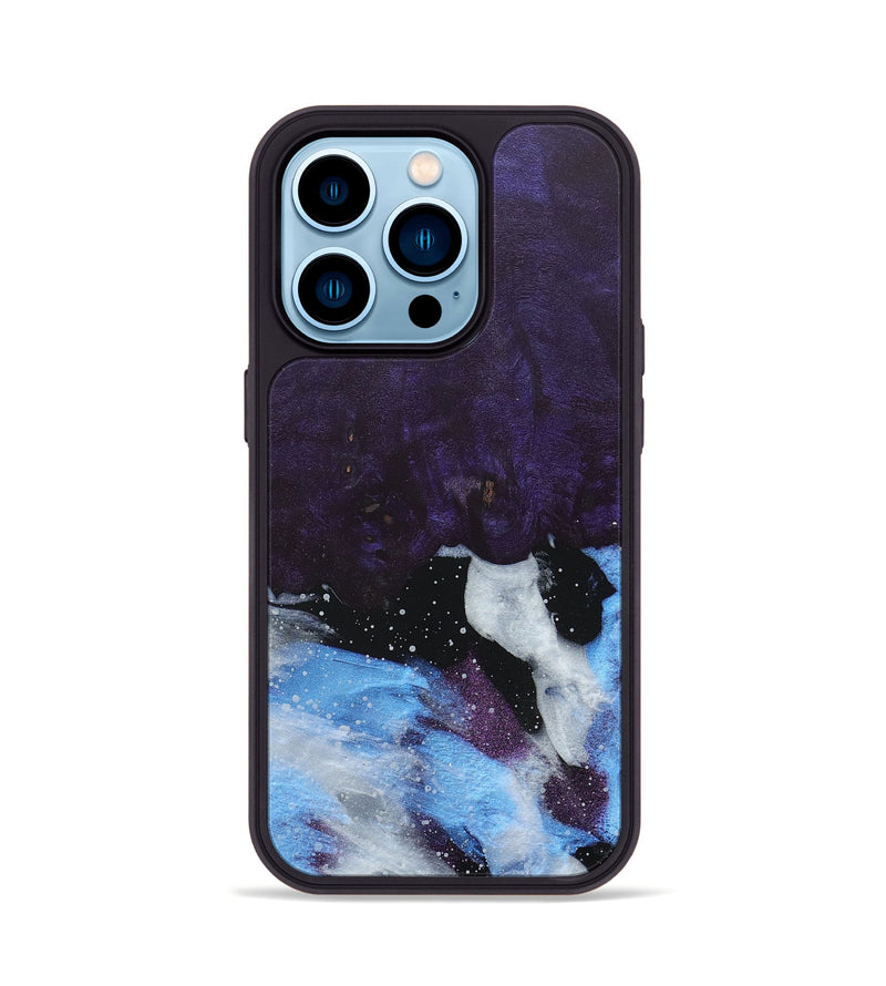 iPhone 14 Pro Wood+Resin Phone Case - Willis (Cosmos, 688553)