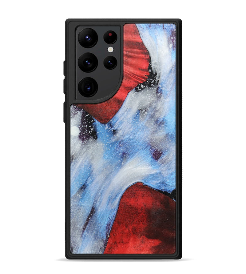 Galaxy S22 Ultra Wood+Resin Phone Case - Tim (Cosmos, 688556)