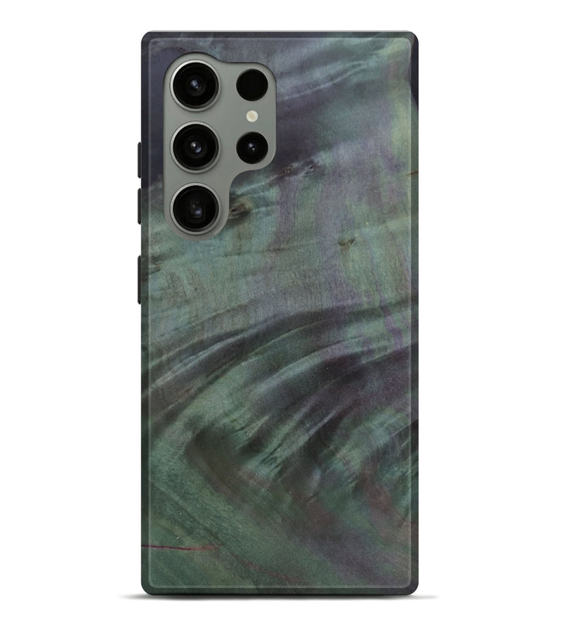 Galaxy S24 Ultra Wood+Resin Live Edge Phone Case - Sarah (Wood Burl, 688581)