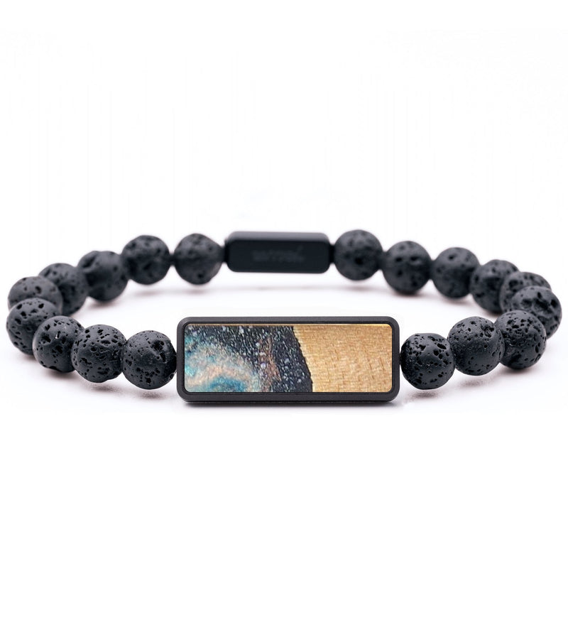 Lava Bead Wood+Resin Bracelet - Giselle (Cosmos, 688761)