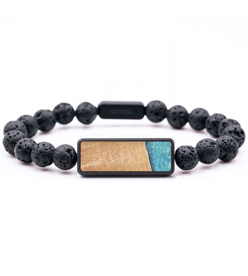 Lava Bead Wood+Resin Bracelet - Wendell (Cosmos, 688762)