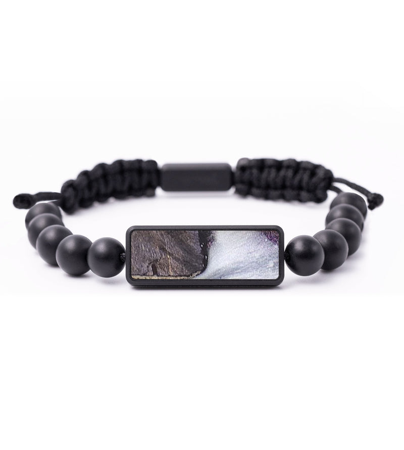 Onyx Bead Wood+Resin Bracelet - Rhonda (Cosmos, 688766)