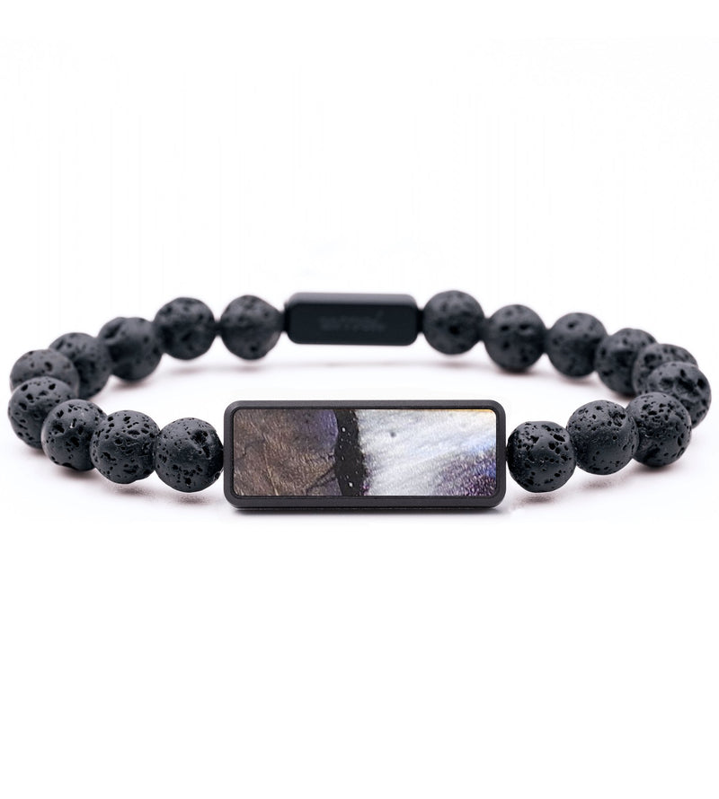 Lava Bead Wood+Resin Bracelet - Delaney (Cosmos, 688767)