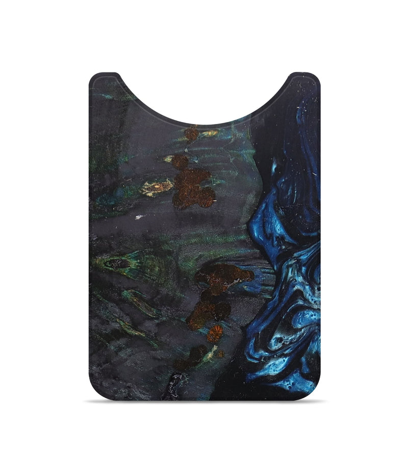 Live Edge Wood+Resin Wallet - Keith (Purple, 689031)
