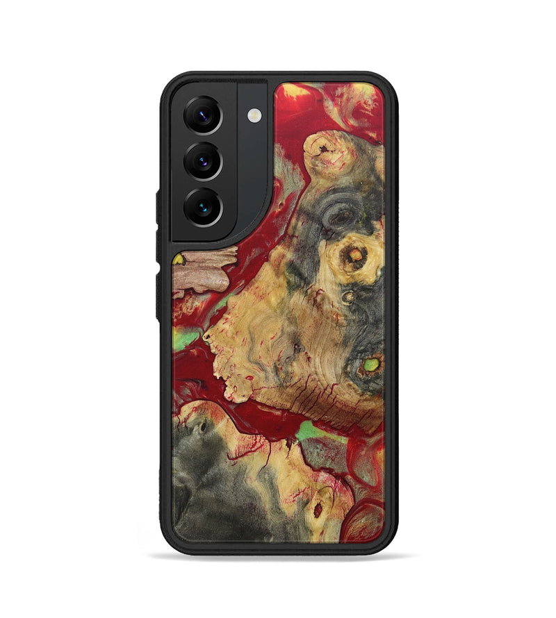 Galaxy S22 Wood+Resin Phone Case - Roderick (Reggae, 689230)