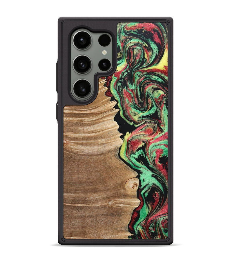 Galaxy S24 Ultra Wood+Resin Phone Case - August (Reggae, 689392)