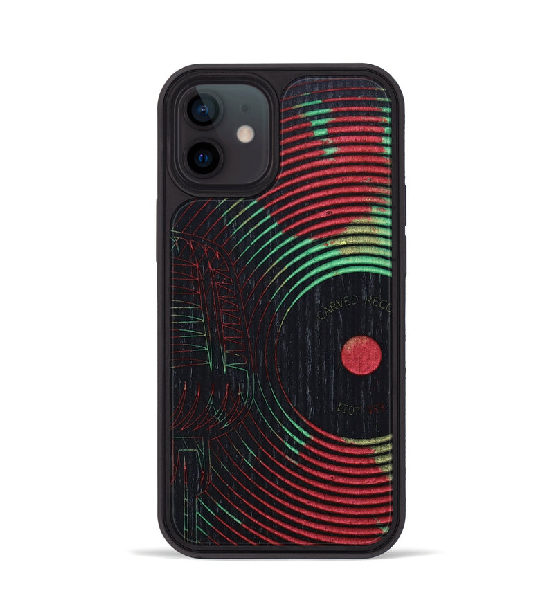 iPhone 12 Wood+Resin Phone Case - Marc (Reggae, 689413)