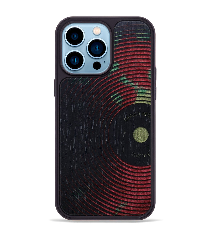 iPhone 14 Pro Max Wood+Resin Phone Case - Annabelle (Reggae, 689420)