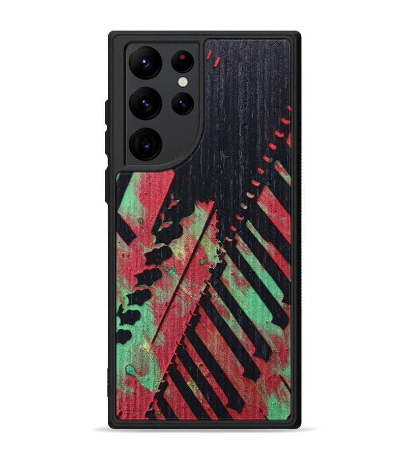 Galaxy S22 Ultra Wood+Resin Phone Case - Taylor (Reggae, 689427)