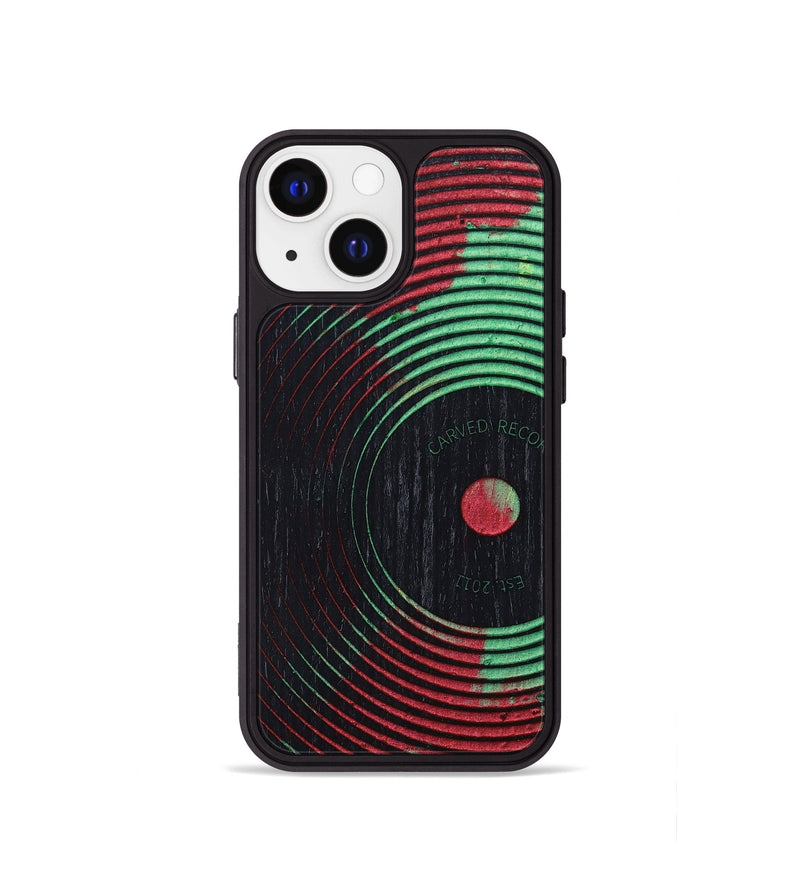 iPhone 13 mini Wood+Resin Phone Case - Laurie (Reggae, 689444)