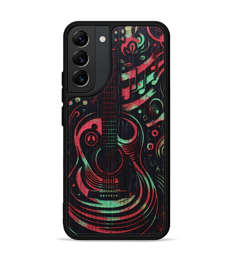 Galaxy S22 Plus Wood+Resin Phone Case - Francine (Reggae, 689453)