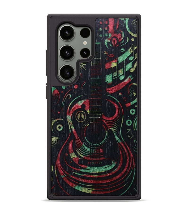 Galaxy S24 Ultra Wood+Resin Phone Case - Glenn (Reggae, 689456)