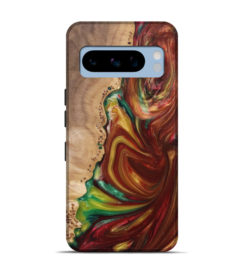 Pixel 8 Pro Wood+Resin Live Edge Phone Case - Kimberly (Reggae, 689495)