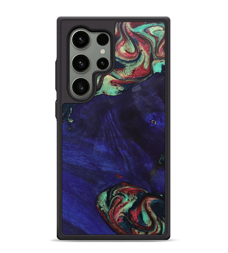 Galaxy S24 Ultra Wood+Resin Phone Case - Emanuel (Reggae, 689510)