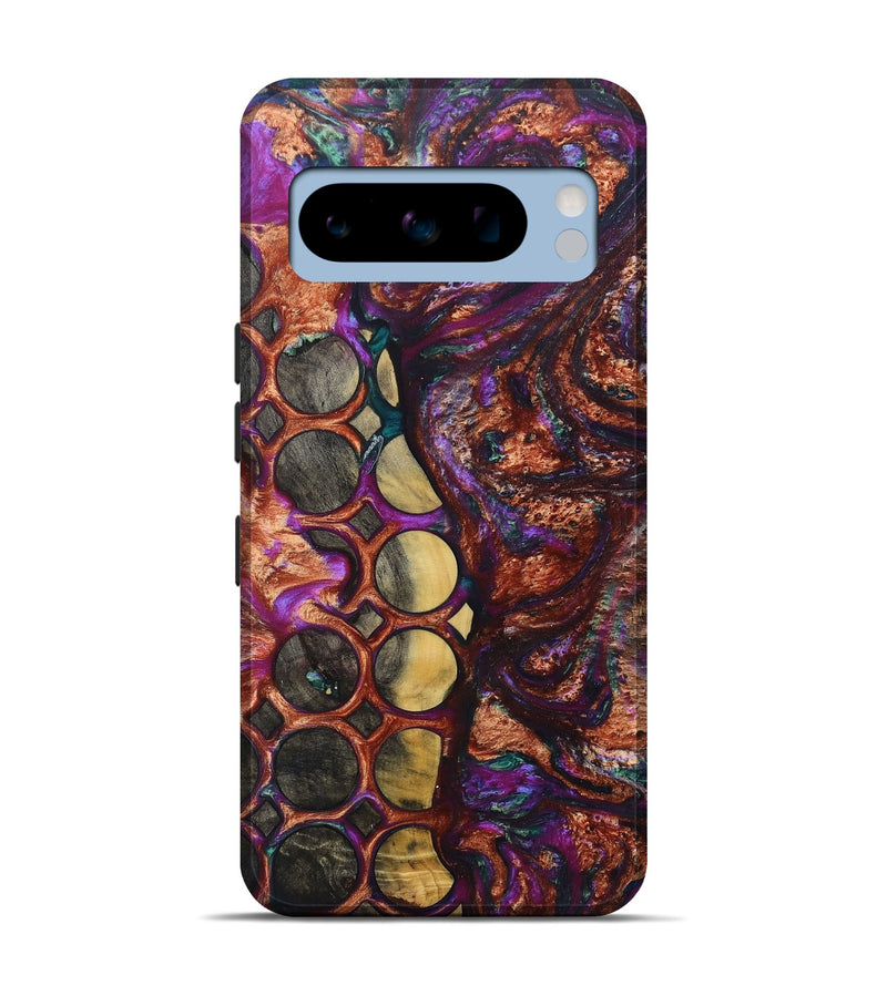 Pixel 8 Pro Wood+Resin Live Edge Phone Case - Nevaeh (Pattern, 689572)