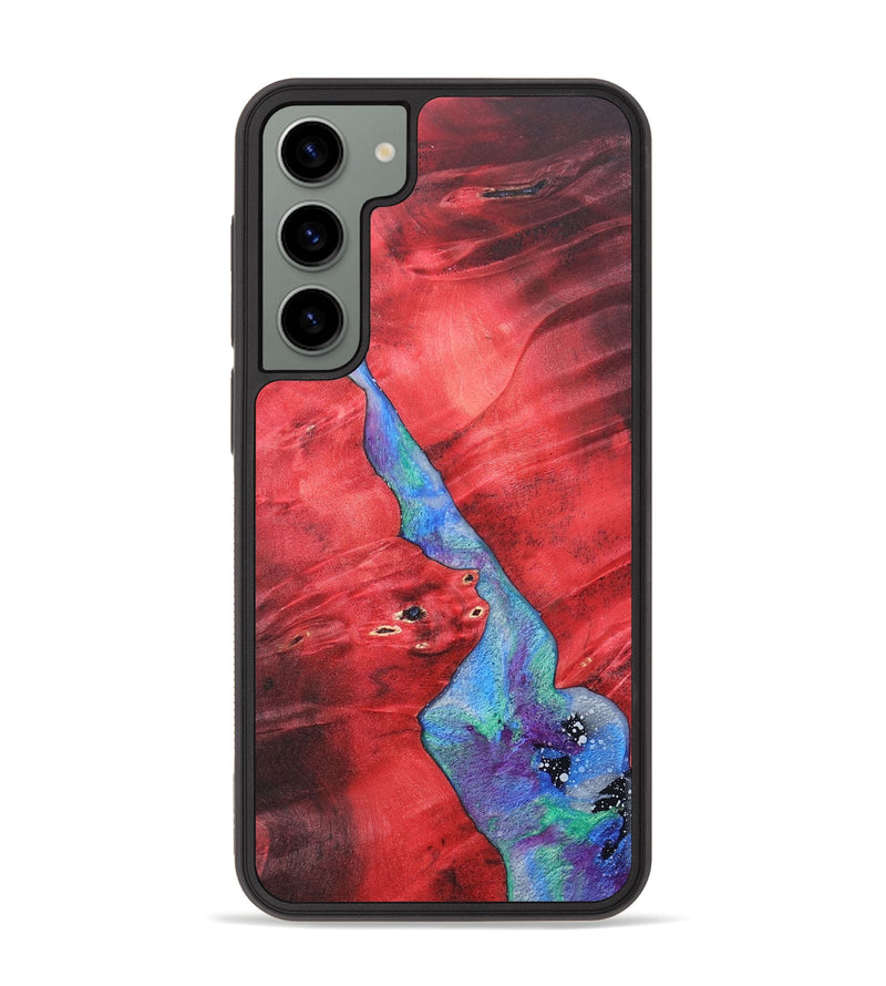 Galaxy S23 Plus Wood+Resin Phone Case - Kaleb (Cosmos, 689606)