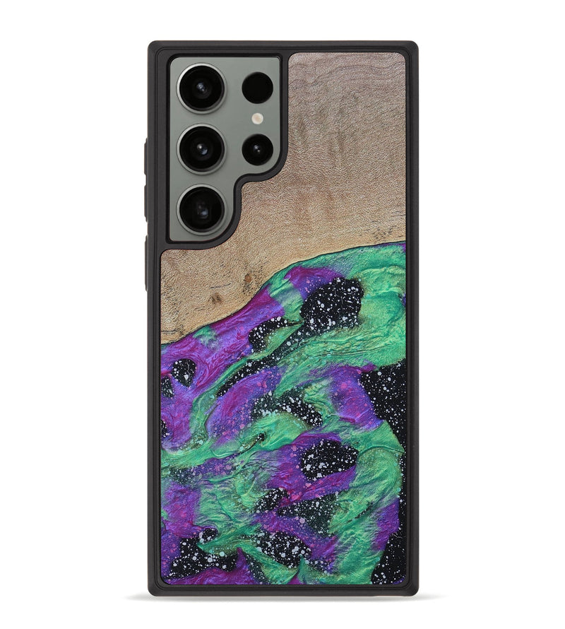 Galaxy S23 Ultra Wood+Resin Phone Case - Hazel (Cosmos, 689860)