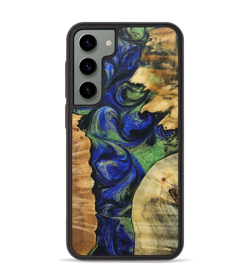 Galaxy S23 Plus Wood+Resin Phone Case - Luca (Mosaic, 690105)