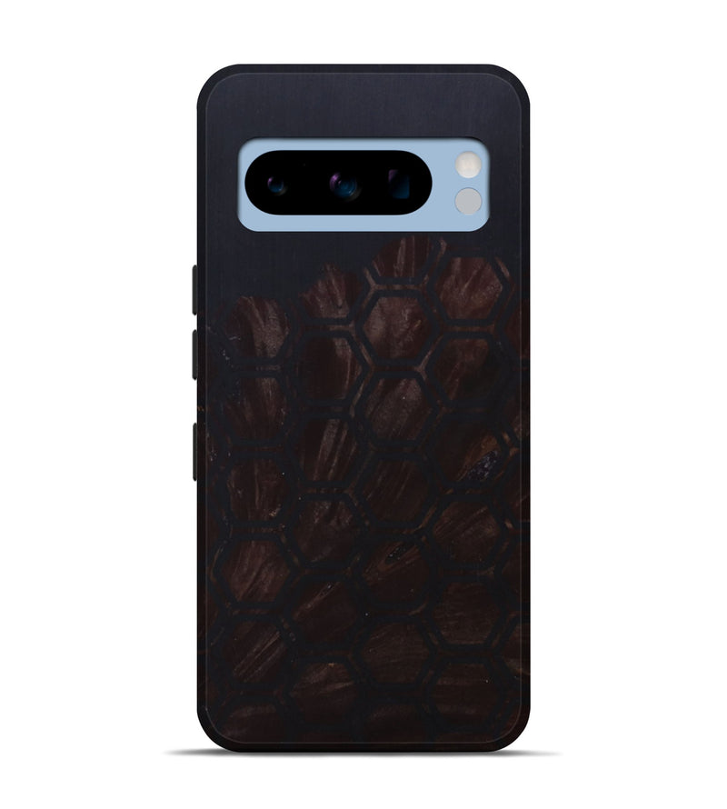 Pixel 8 Pro Wood+Resin Live Edge Phone Case - Lily (Pattern, 690169)