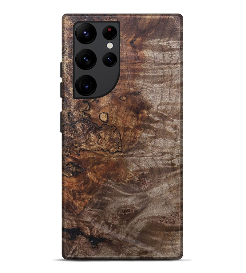 Galaxy S22 Ultra Wood+Resin Live Edge Phone Case - Kash (Wood Burl, 690186)