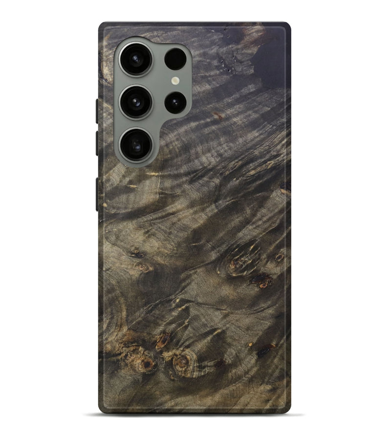 Galaxy S24 Ultra Wood+Resin Live Edge Phone Case - Yasmin (Wood Burl, 690207)