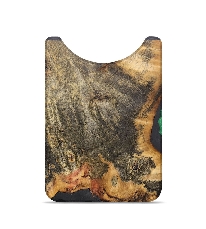 Live Edge Wood+Resin Wallet - Rihanna (Wood Burl, 690283)