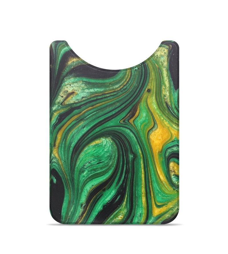Live Edge ResinArt Wallet - Rex (Green, 690288)
