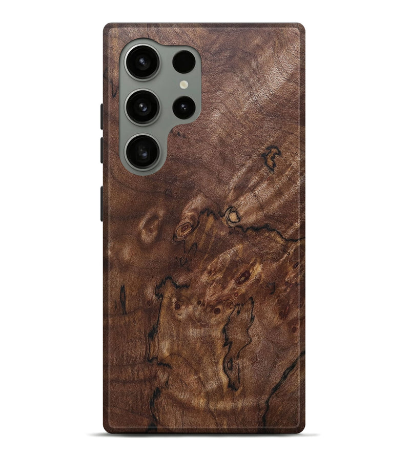 Galaxy S24 Ultra Wood+Resin Live Edge Phone Case - Mark (Wood Burl, 690326)