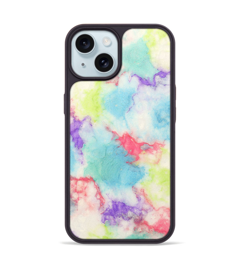 iPhone 15 ResinArt Phone Case - Bethany (Watercolor, 690335)