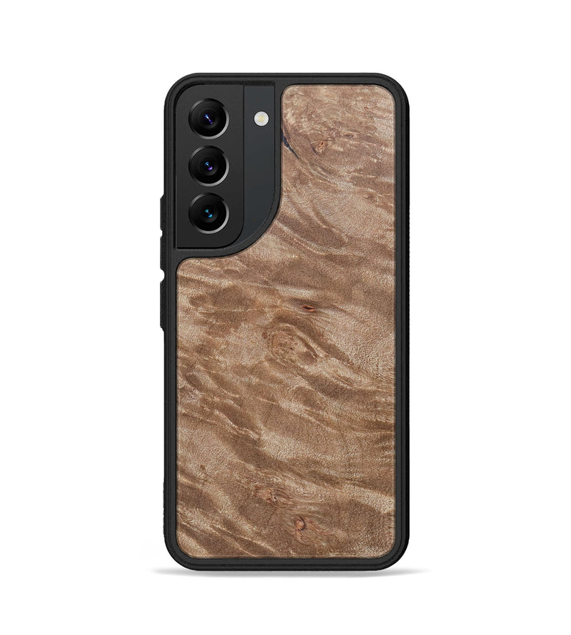 Galaxy S22 Wood+Resin Phone Case - Vivienne (Wood Burl, 690421)