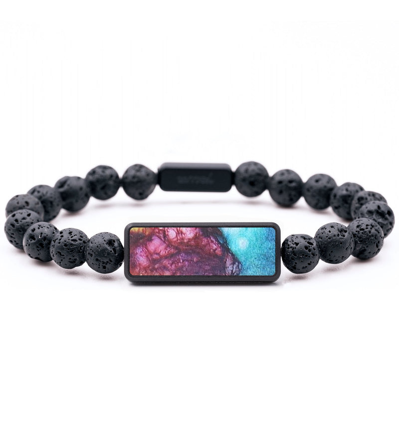 Lava Bead ResinArt Bracelet - Trey (Watercolor, 690472)