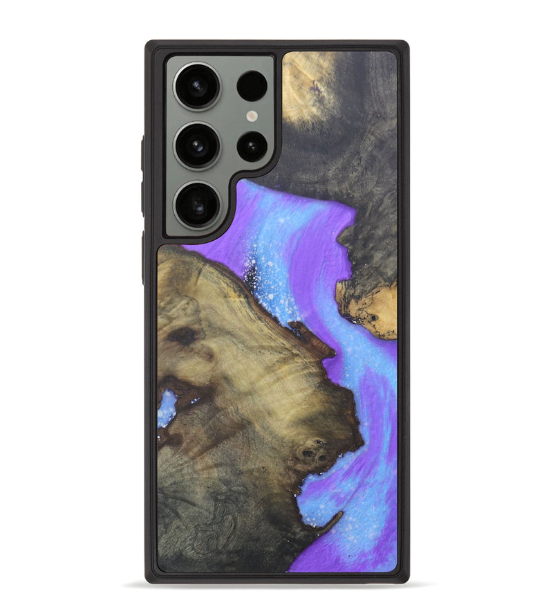 Galaxy S23 Ultra Wood+Resin Phone Case - Kierra (Cosmos, 690597)