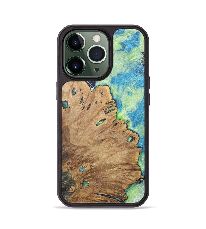 iPhone 13 Pro Wood+Resin Phone Case - Kody (Cosmos, 690609)