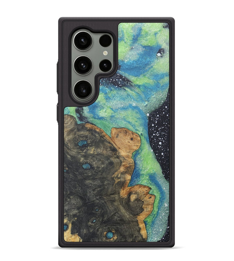 Galaxy S24 Ultra Wood+Resin Phone Case - Alayah (Cosmos, 690619)