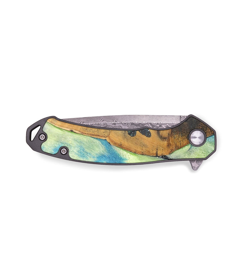 EDC Wood+Resin Pocket Knife - Claude (Cosmos, 690751)