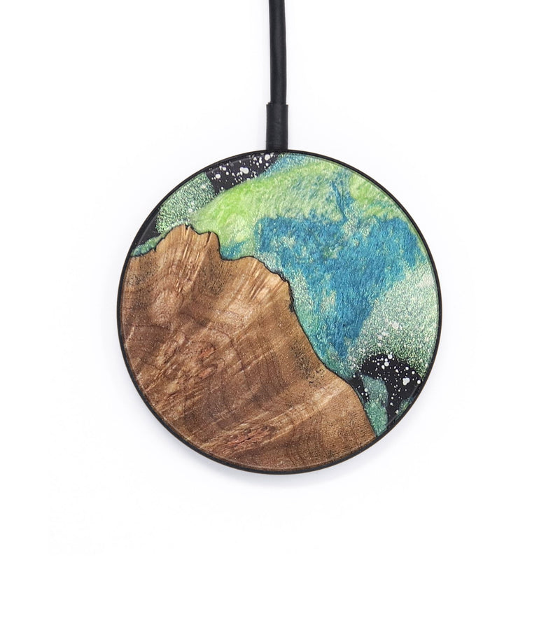 Circle Wood+Resin Wireless Charger - Cassie (Cosmos, 690858)