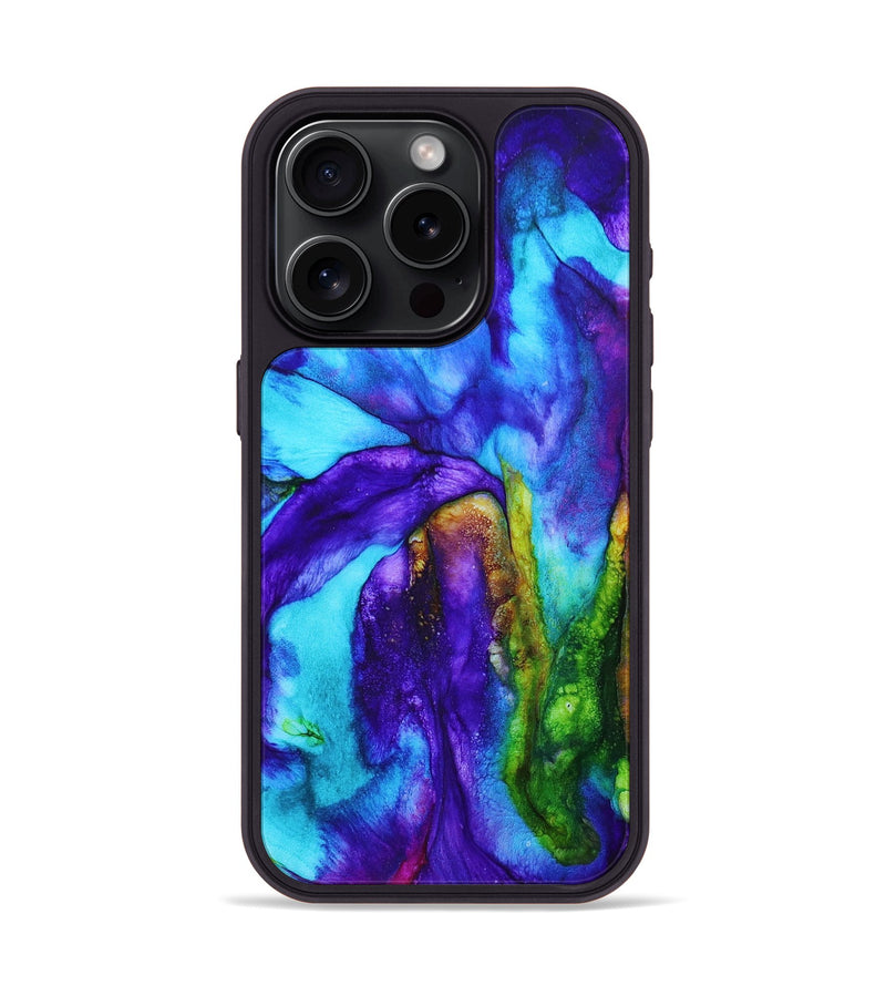 iPhone 15 Pro ResinArt Phone Case - Jo (Watercolor, 690974)