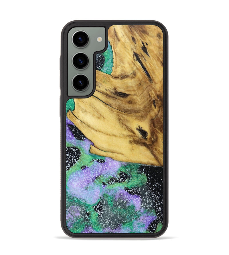 Galaxy S23 Plus Wood+Resin Phone Case - Alaya (Cosmos, 691092)