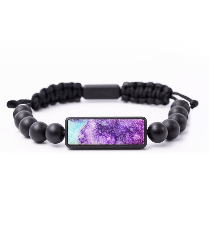 Onyx Bead ResinArt Bracelet - Armando (Watercolor, 691114)