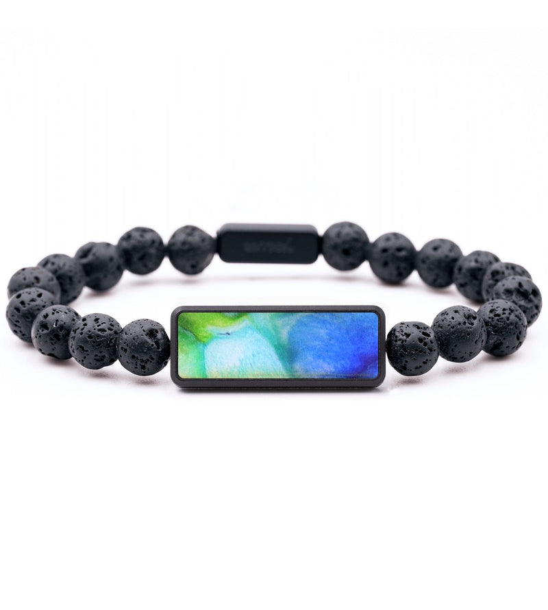 Lava Bead ResinArt Bracelet - Jensen (Watercolor, 691130)