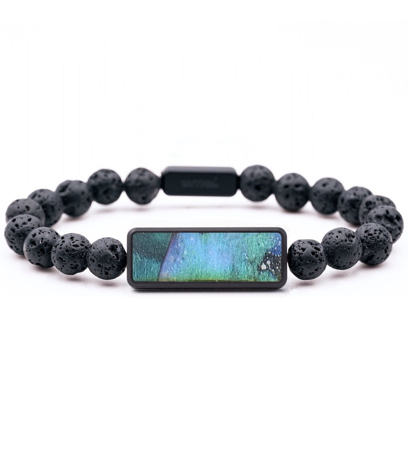 Lava Bead ResinArt Bracelet - Dewey (Cosmos, 691148)