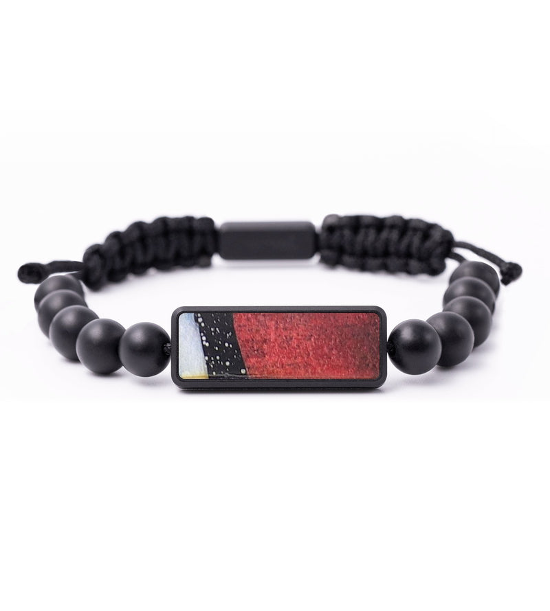 Onyx Bead ResinArt Bracelet - Edmund (Cosmos, 691159)